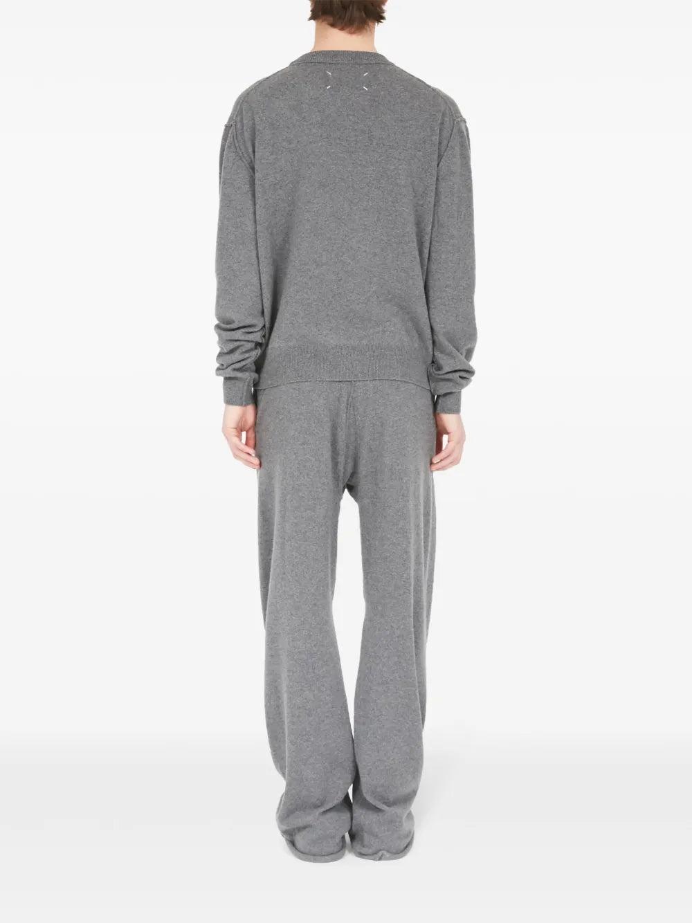 Maison Margiela suéter con bolsillo - Gris - imagen 4