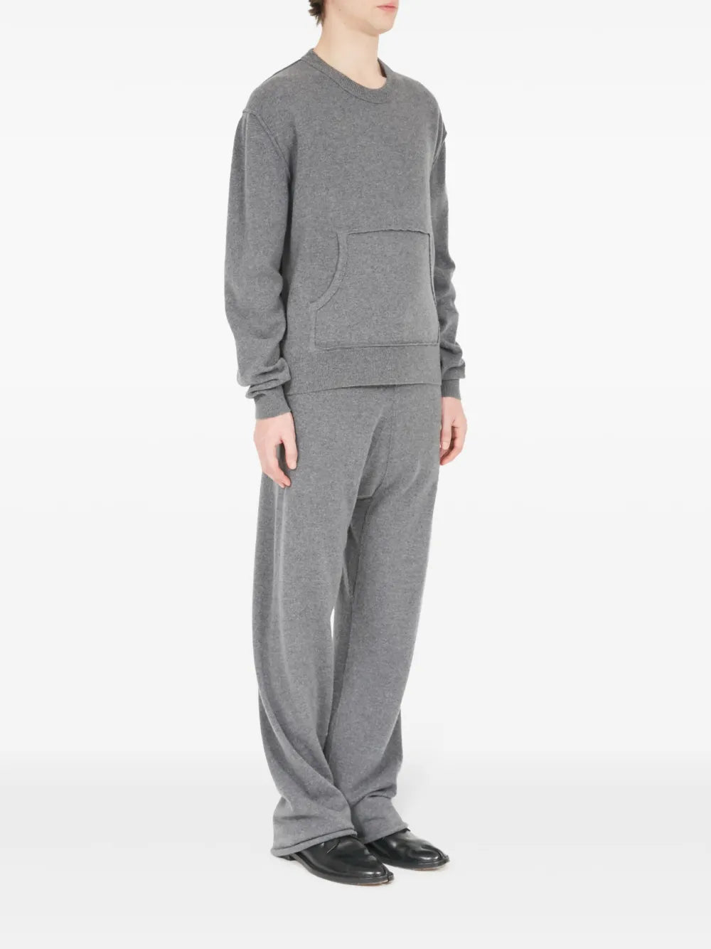 Maison Margiela suéter con bolsillo - Gris - imagen 3