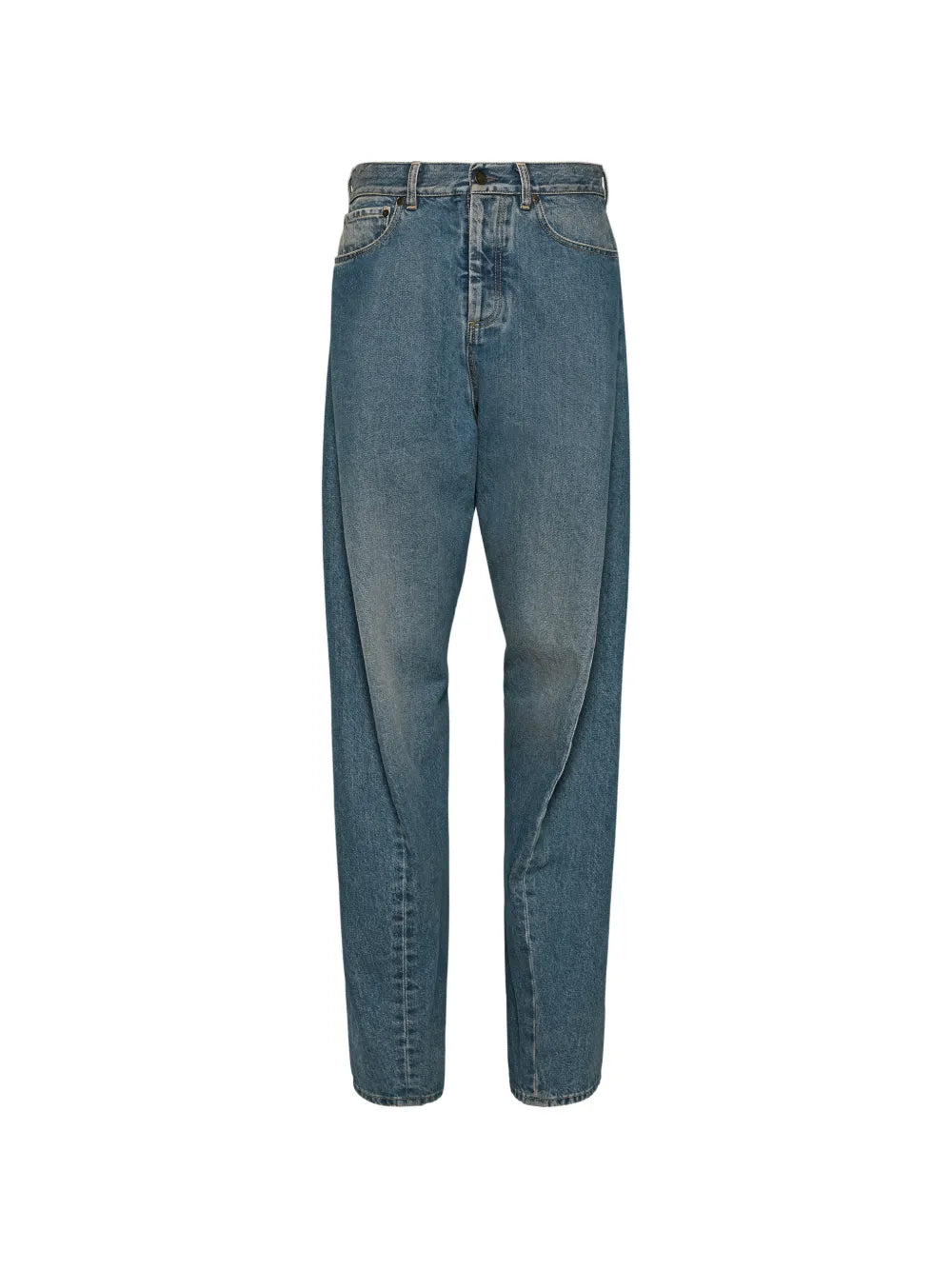 Maison Margiela jeans tapered y detalle de costura - Azul - imagen 1