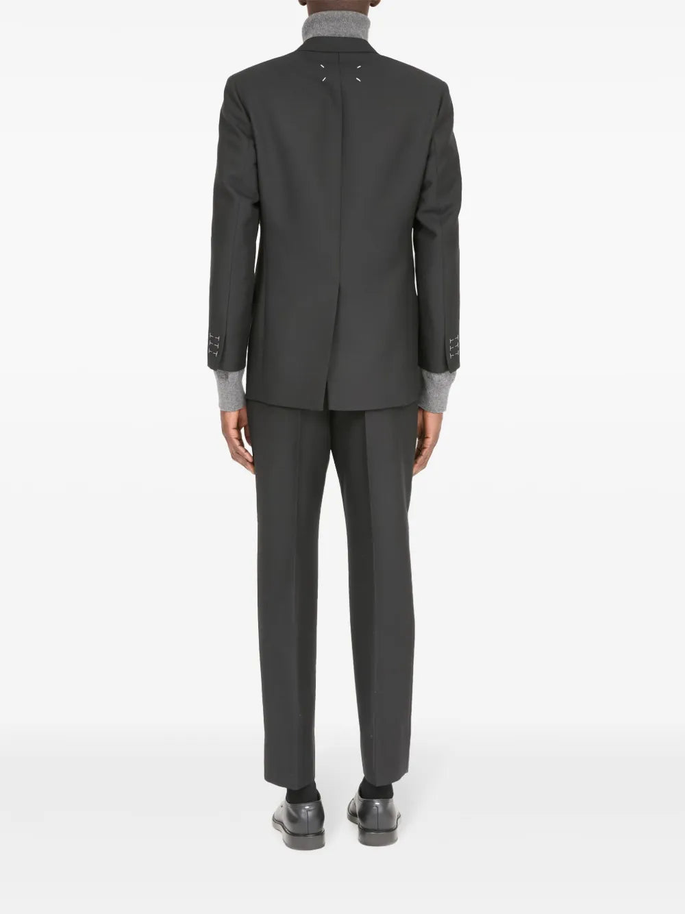 Maison Margiela blazer con botones - Negro - imagen 4