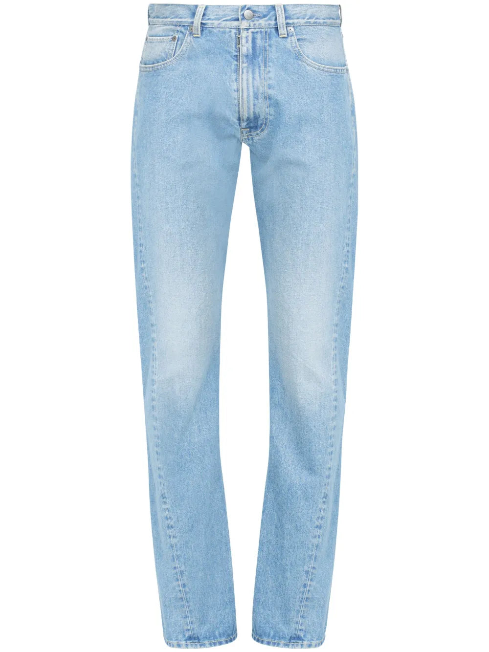 Maison Margiela jeans con dobladillo vuelto - Azul - imagen 1