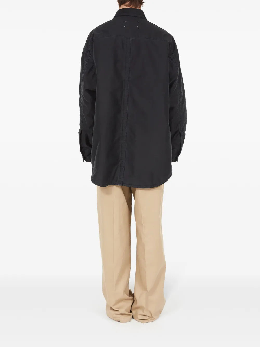 Maison Margiela camisa manga larga - Negro - imagen 4