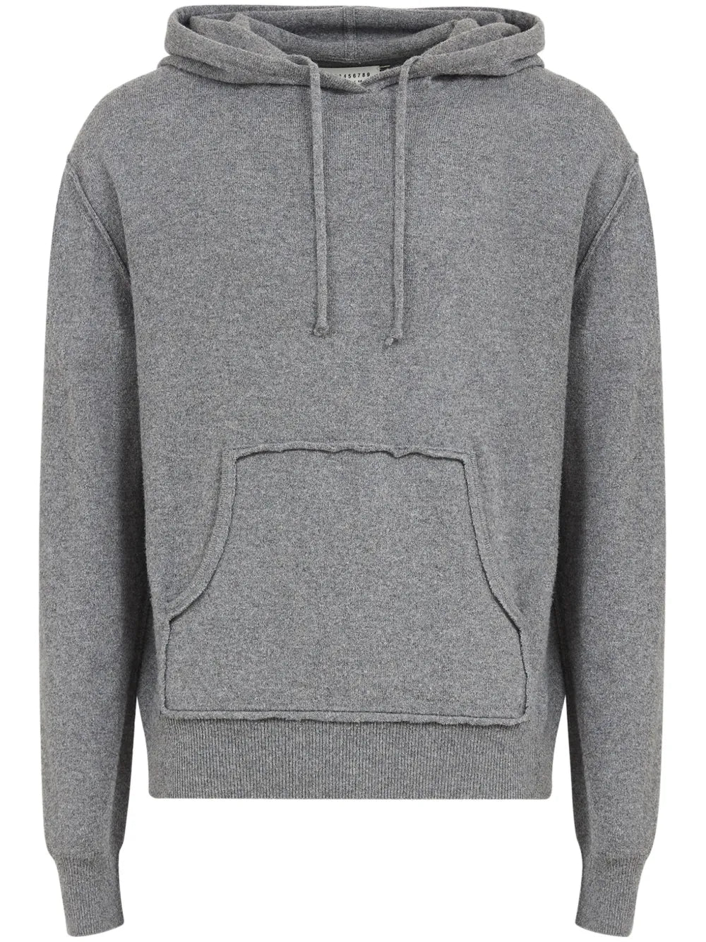 Maison Margiela hoodie tejida con bolsillo - Gris - imagen 1