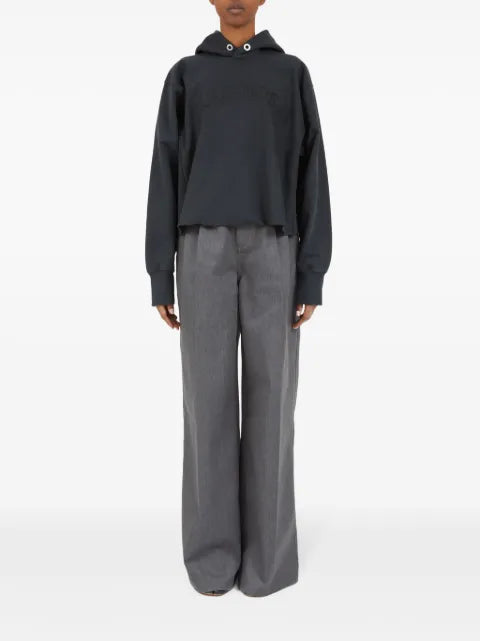 Maison Margiela hoodie con logo bordado - imagen 2