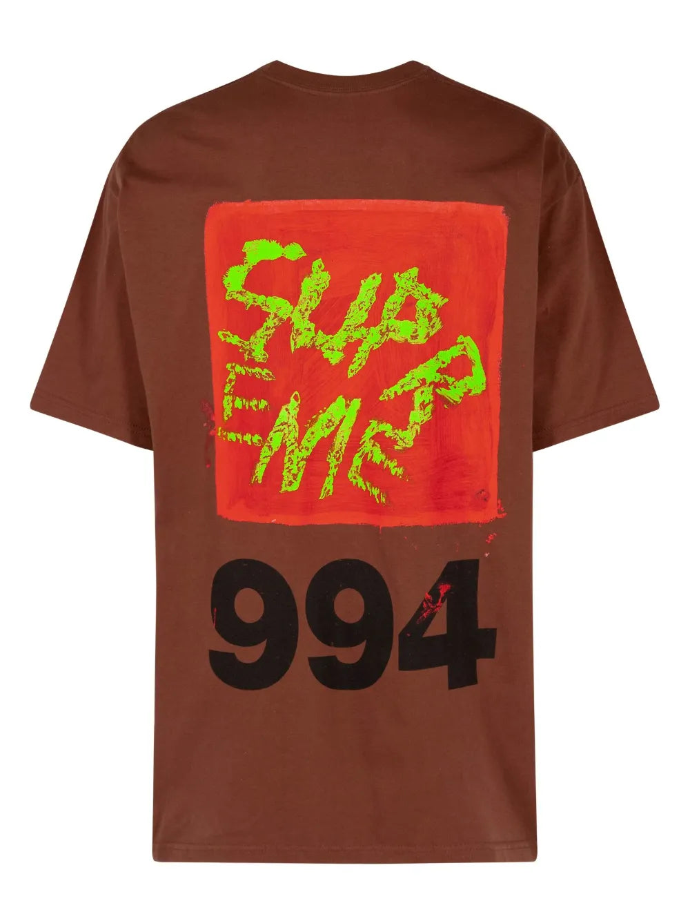 Supreme playera Paint - Marrón - imagen 2
