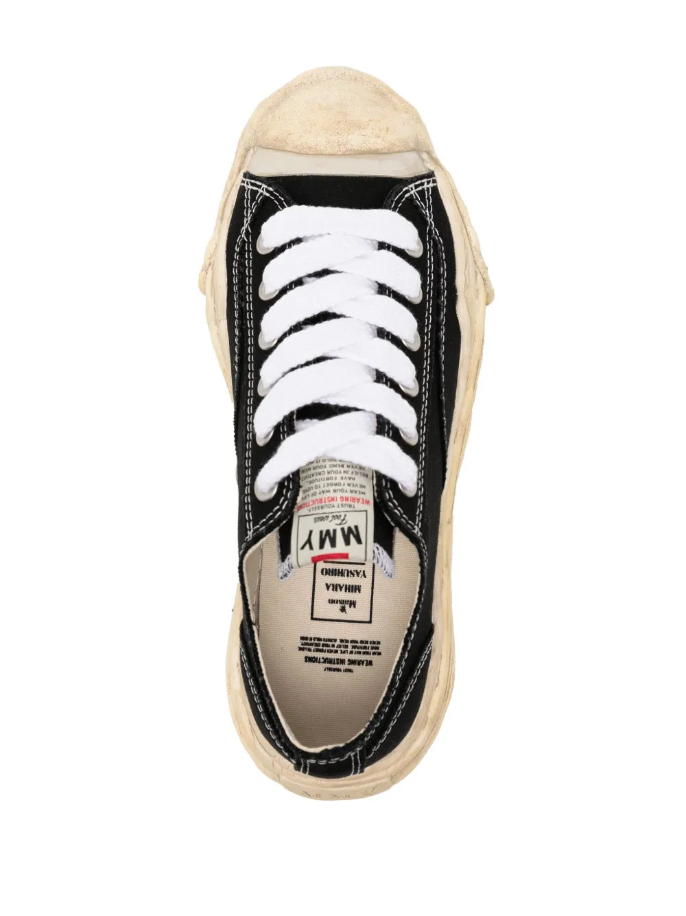 Maison MIHARA YASUHIRO tenis Hank - negro