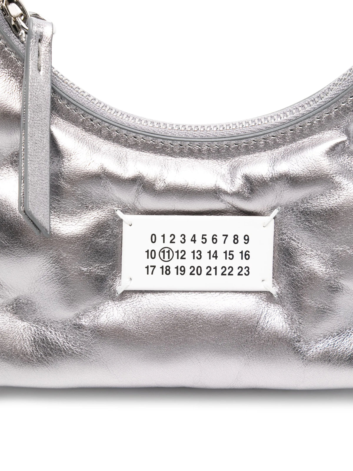 Maison Margiela bolsa Glam Slam micro - Plateado - imagen 4
