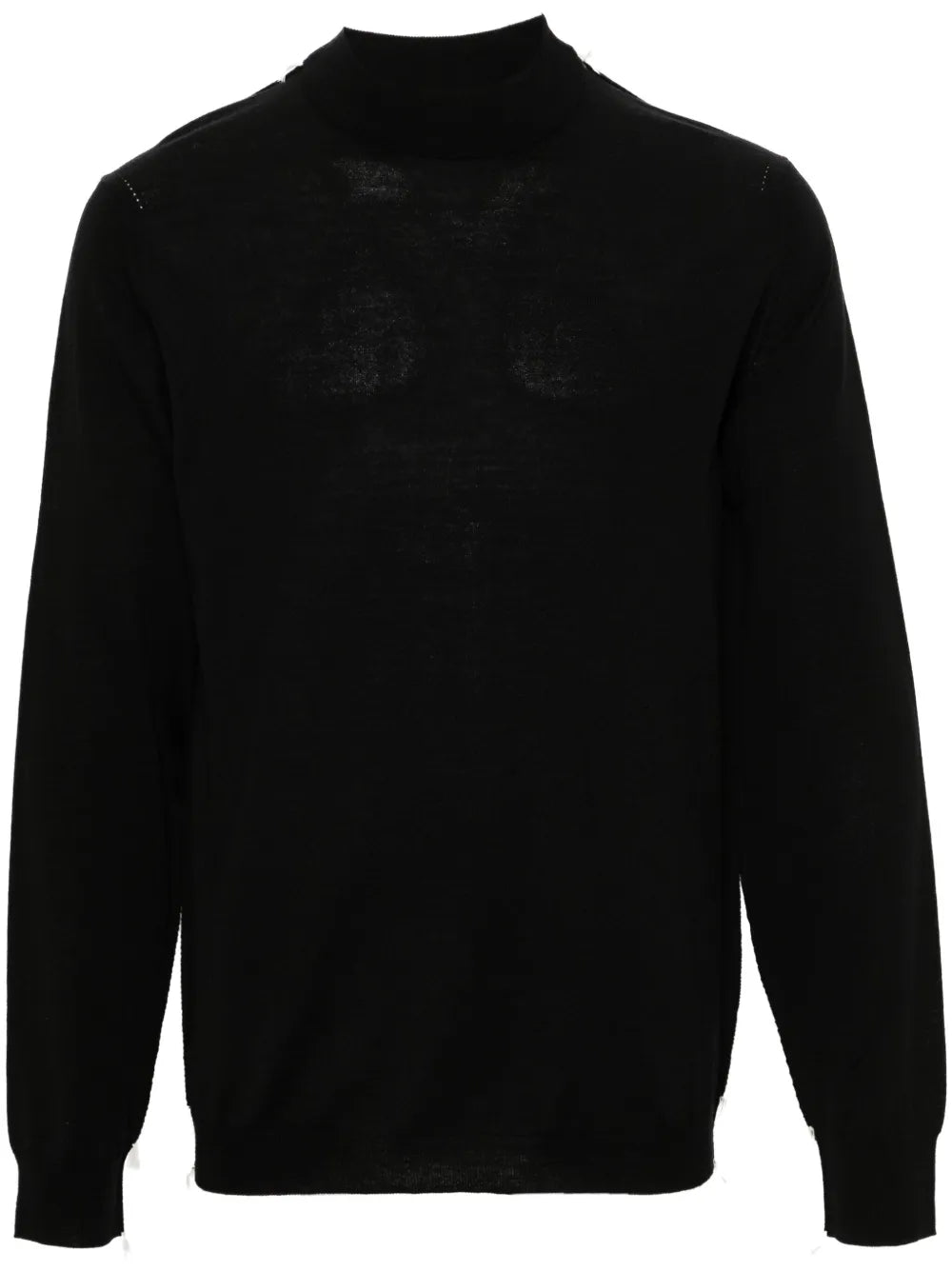 Maison Margiela suéter de lana merino - Negro - imagen 1