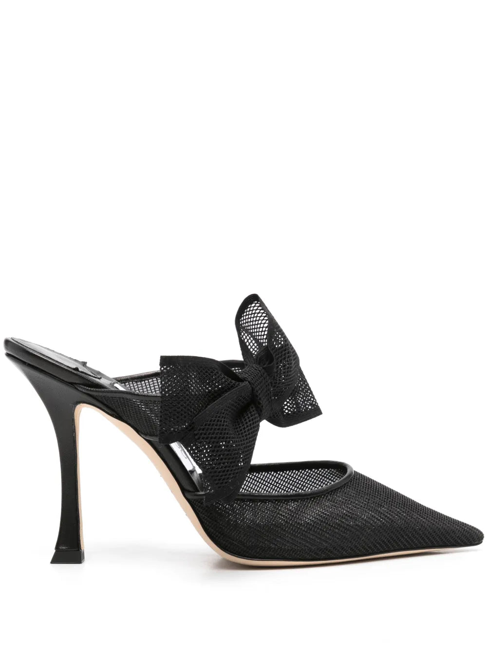 Jimmy Choo zapatillas con detalle de moño y tacón de 95mm