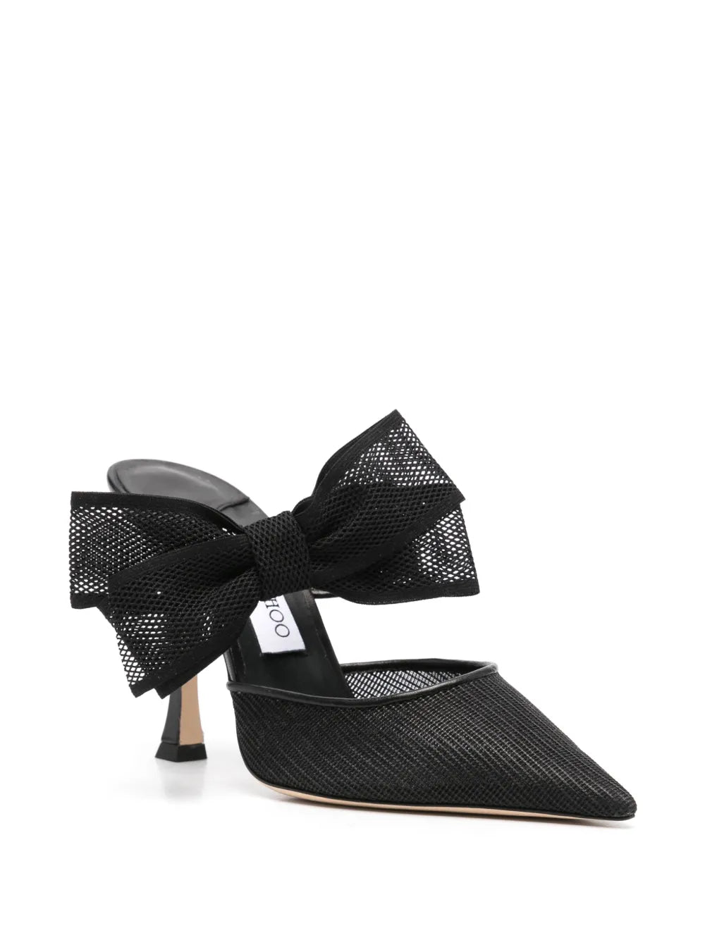Jimmy Choo zapatillas con detalle de moño y tacón de 95mm