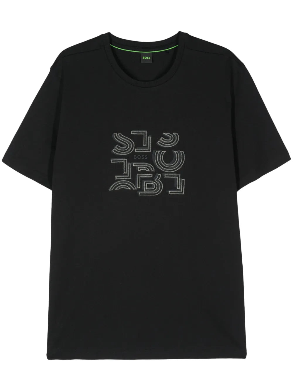 BOSS playera con diseño tipográfico