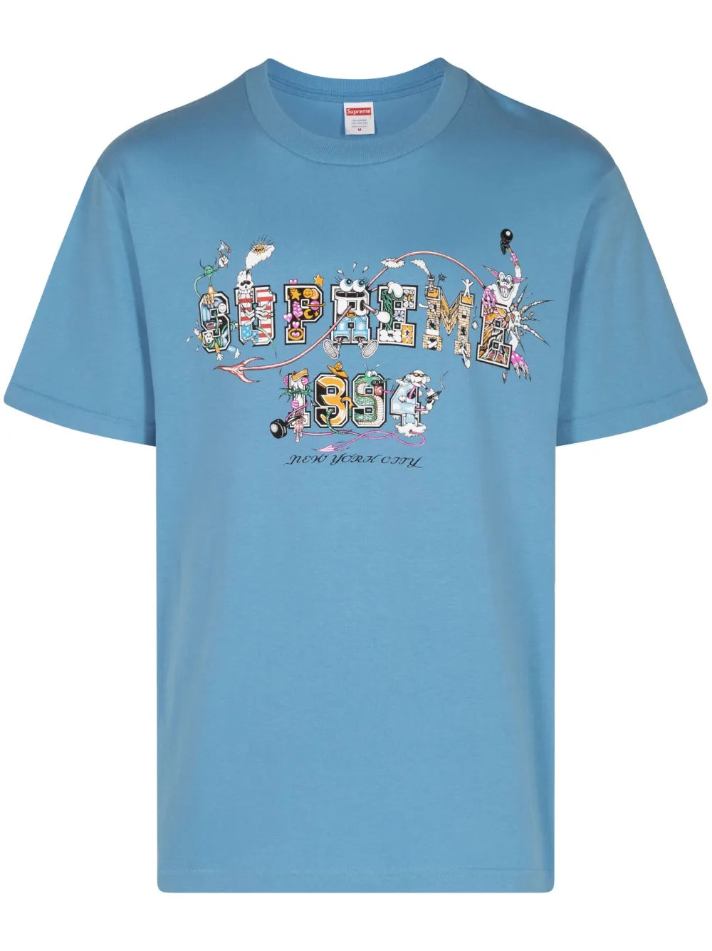 Supreme playera universitaria - Azul - imagen 1