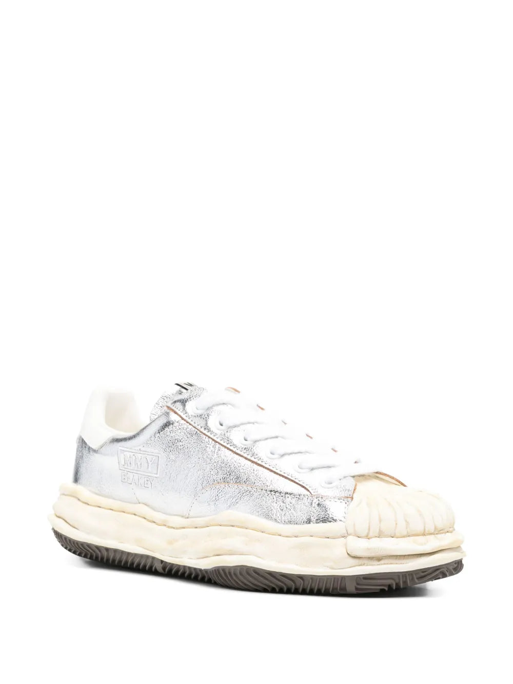 Maison MIHARA YASUHIRO tenis Blakey - plateado