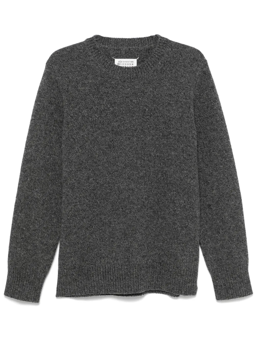 Maison Margiela suéter con cuello redondo - Gris - imagen 1