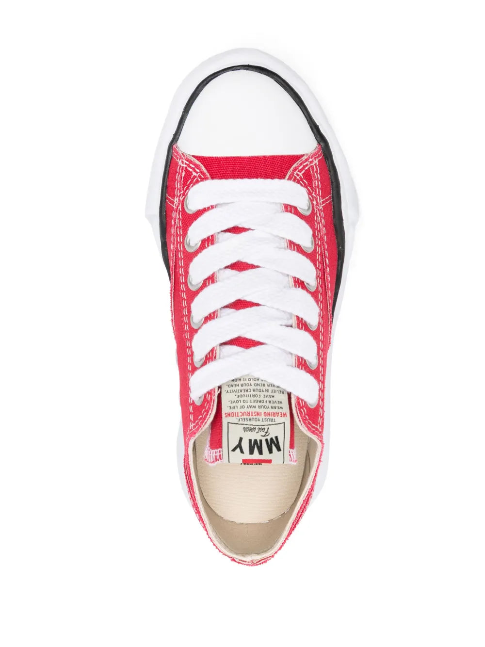 Maison MIHARA YASUHIRO tenis Peterson - rojo