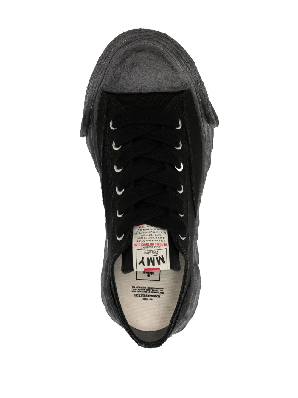 Maison MIHARA YASUHIRO tenis Peterson - negro