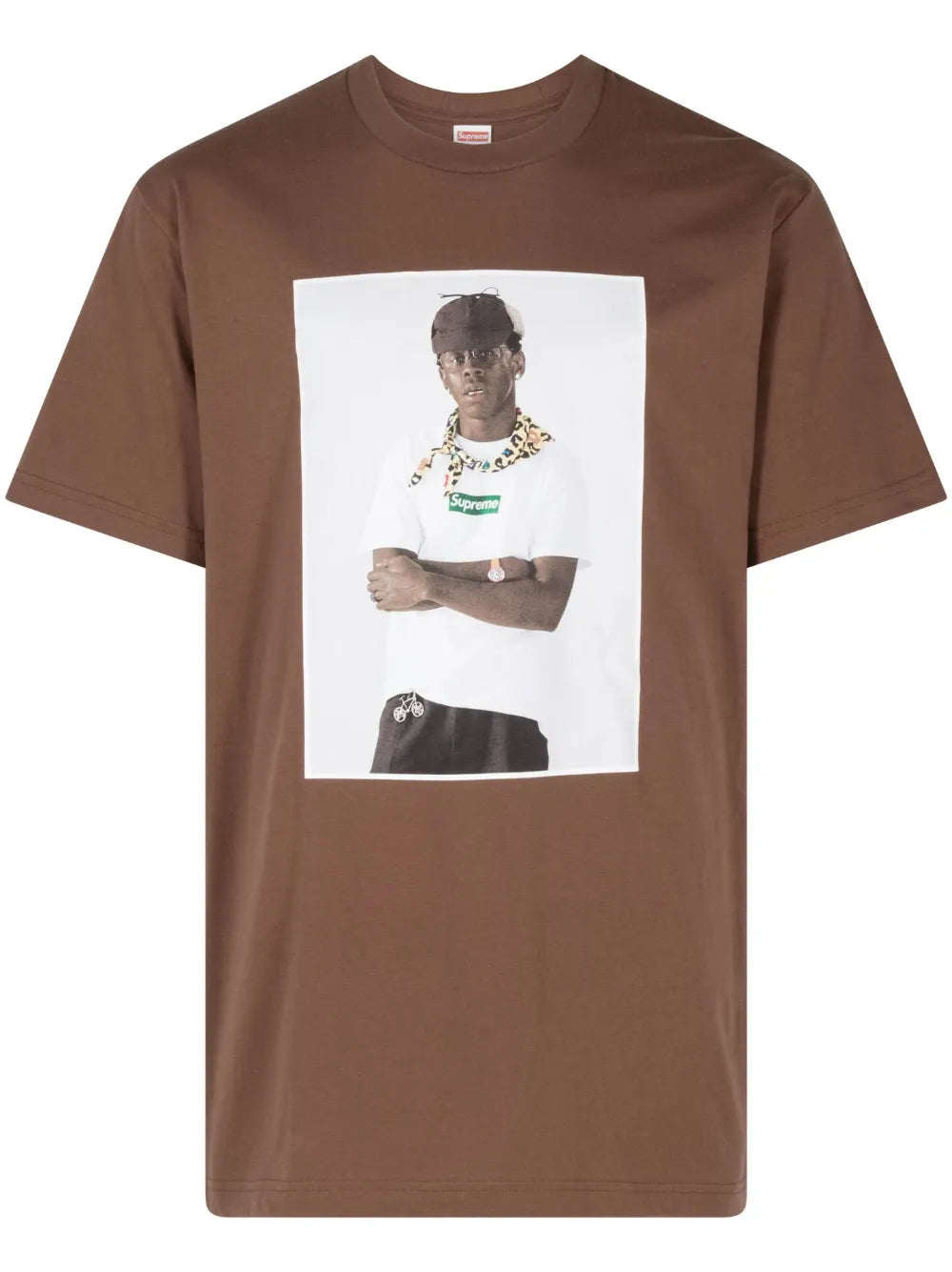 Supreme playera con estampado fotográfico de SUPREME x Tyler The Creator - Marrón - imagen 1