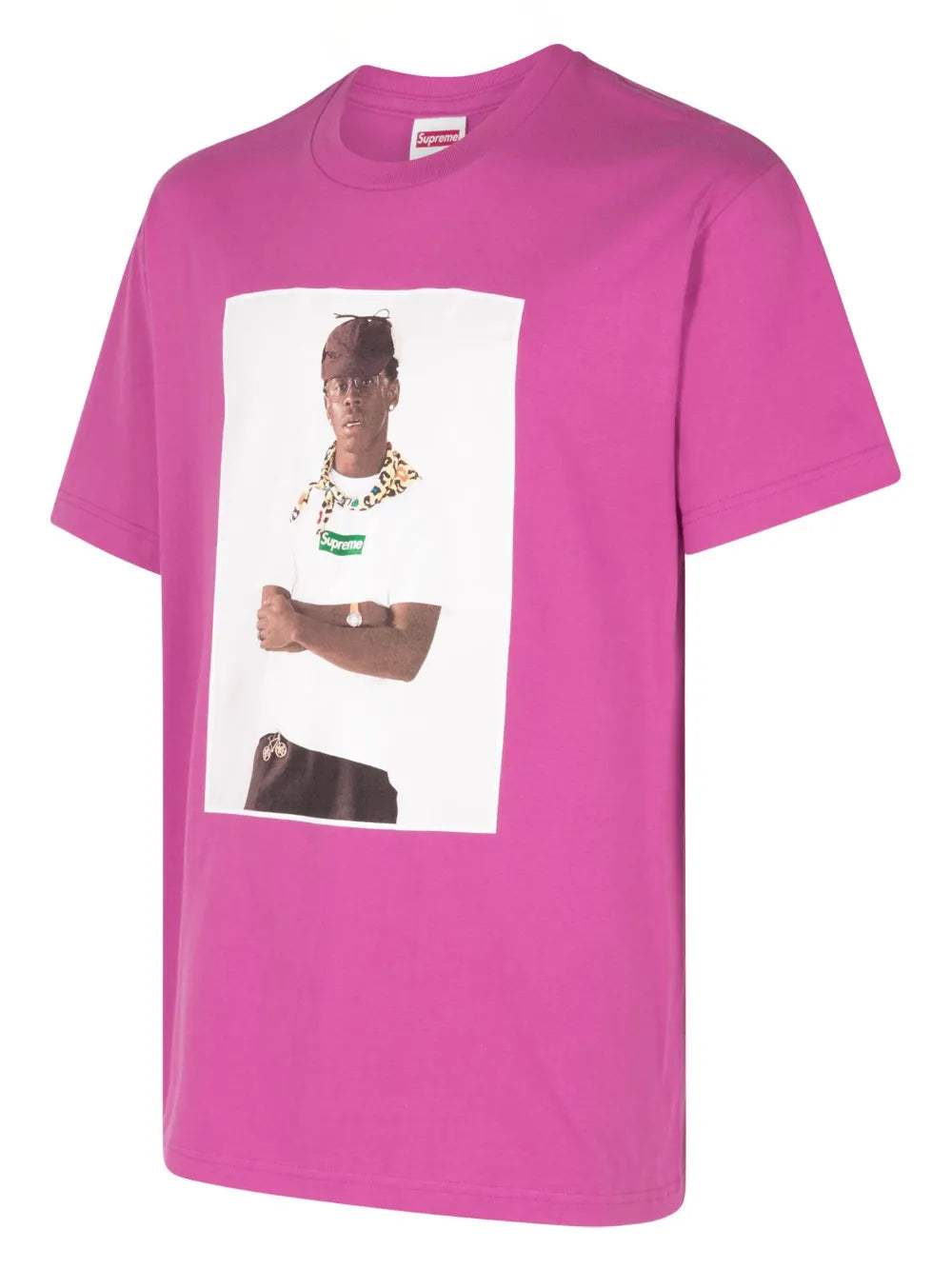 Supreme playera con estampado fotográfico de SUPREME x Tyler The Creator - Rosado - imagen 3