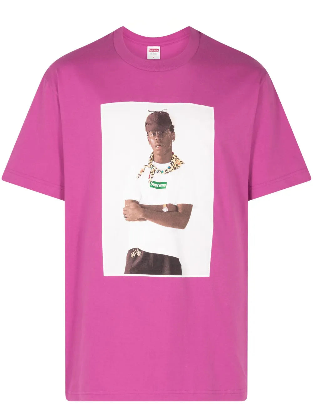 Supreme playera con estampado fotográfico de SUPREME x Tyler The Creator - Rosado - imagen 1
