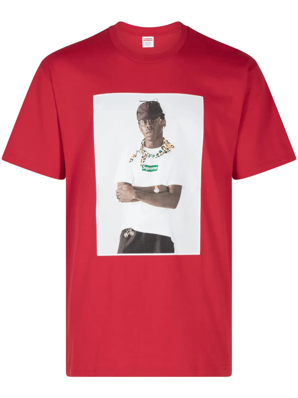 Supreme playera con estampado fotográfico de SUPREME x Tyler The Creator - Rojo - imagen 1