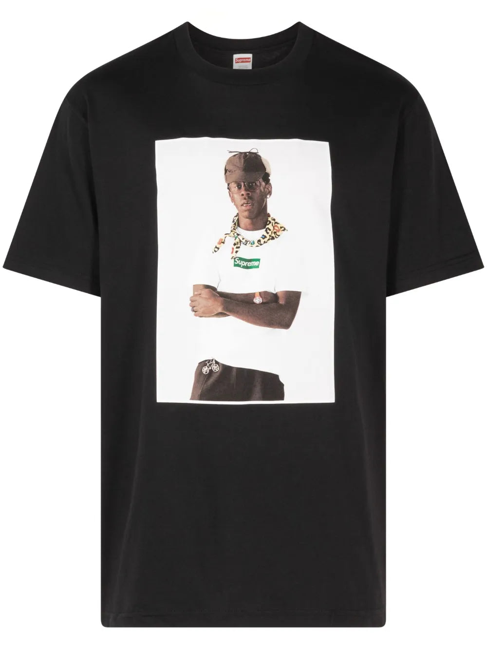 Supreme playera estampada de SUPREME x Tyler The Creator - Negro - imagen 1