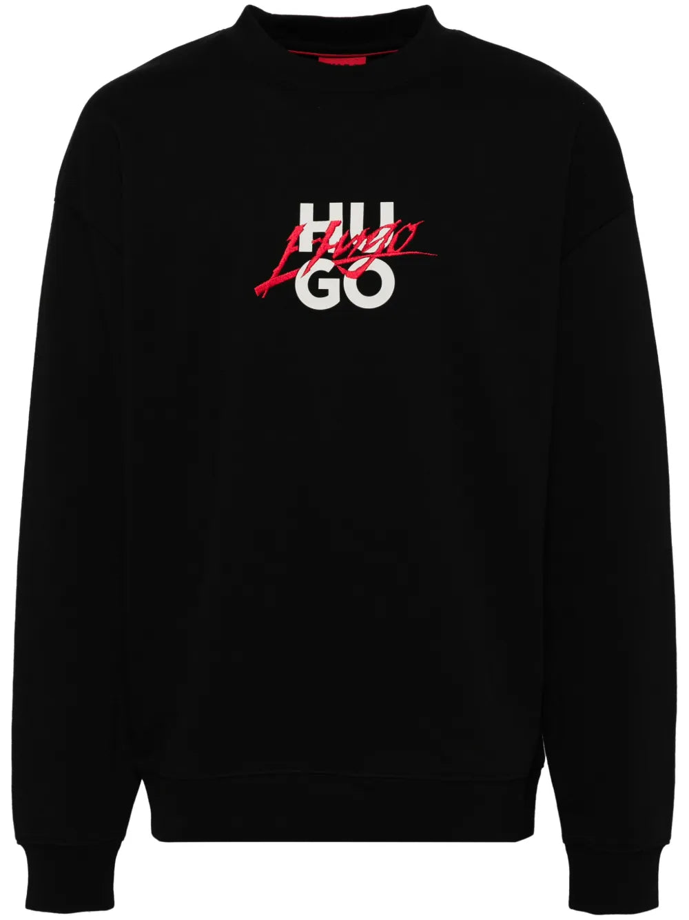 HUGO sudadera con logo doble
