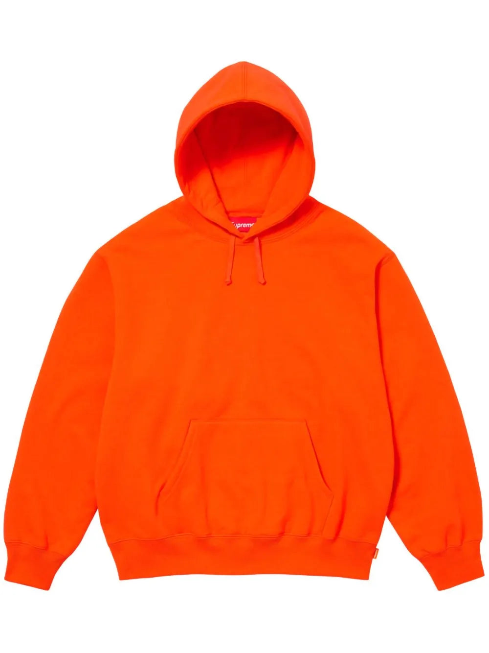Supreme hoodie Orange con aplique satinado - Naranja - imagen 1