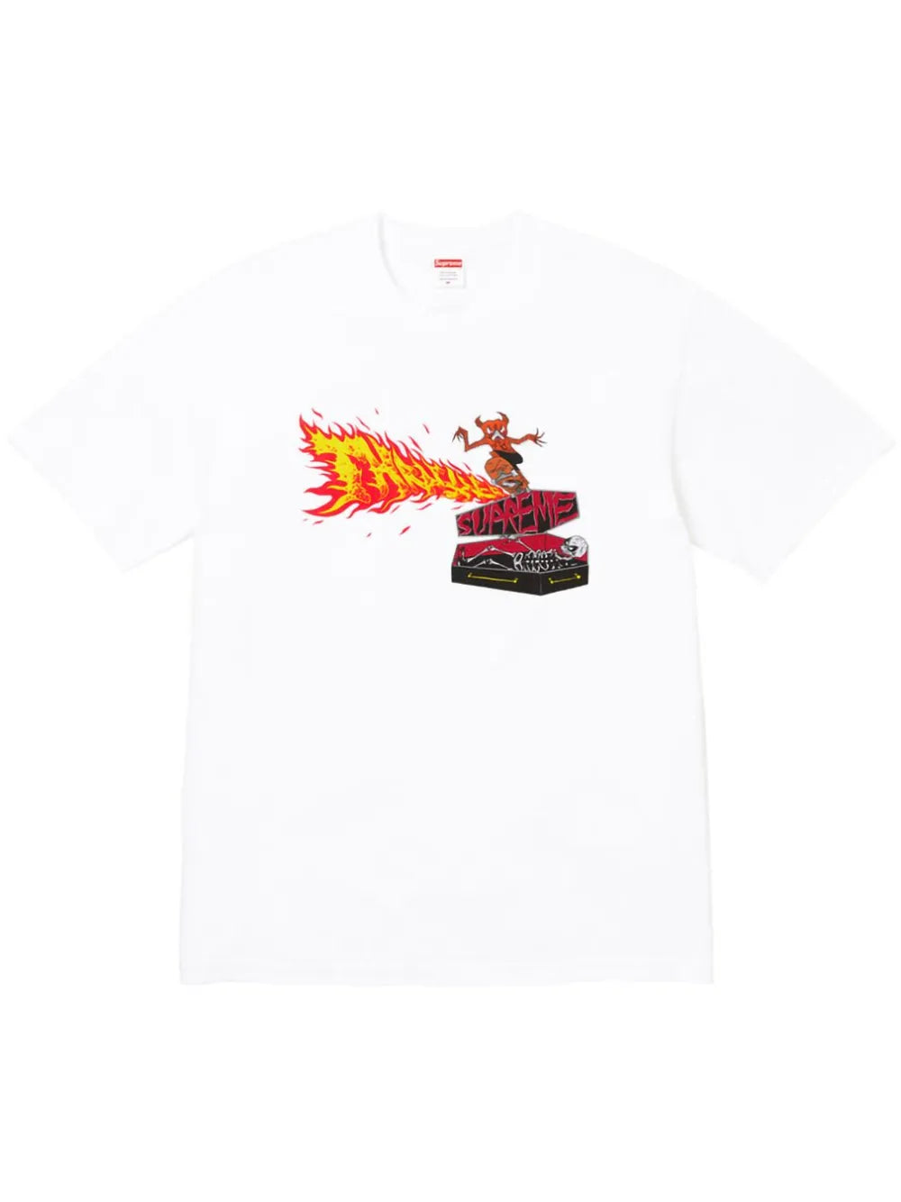 Supreme playera Back Tail "White" de SUPREME x Thrasher - Blanco - imagen 1