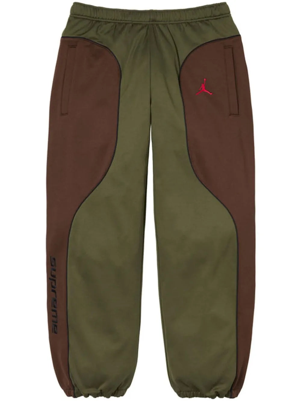Supreme pants Tricot de SUPREME x Jordan - Verde - imagen 1