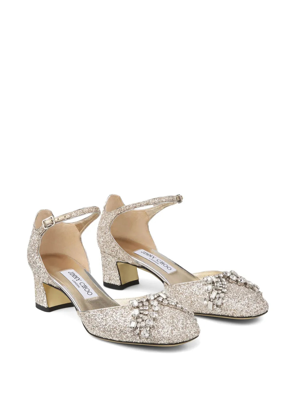 Jimmy Choo zapatillas con tacón de 45mm