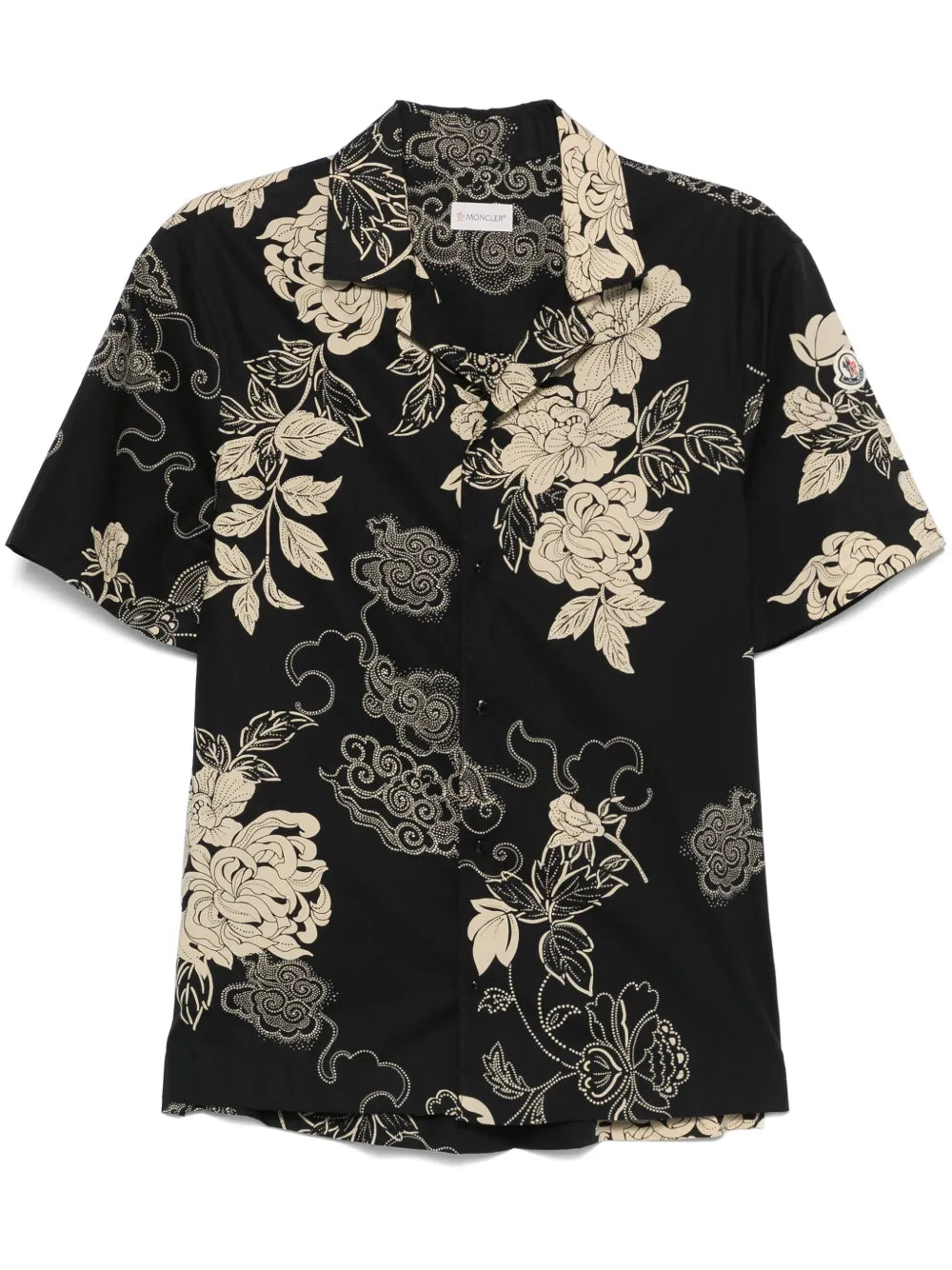 Moncler camisa con estampado floral