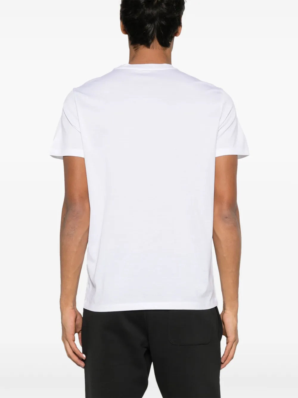Moncler playera con parche del logo doble