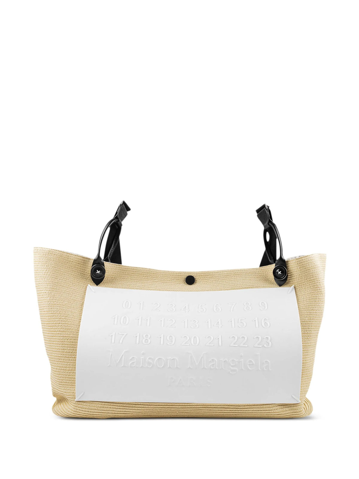 Maison Margiela tote con parche del logo - Neutro - imagen 1
