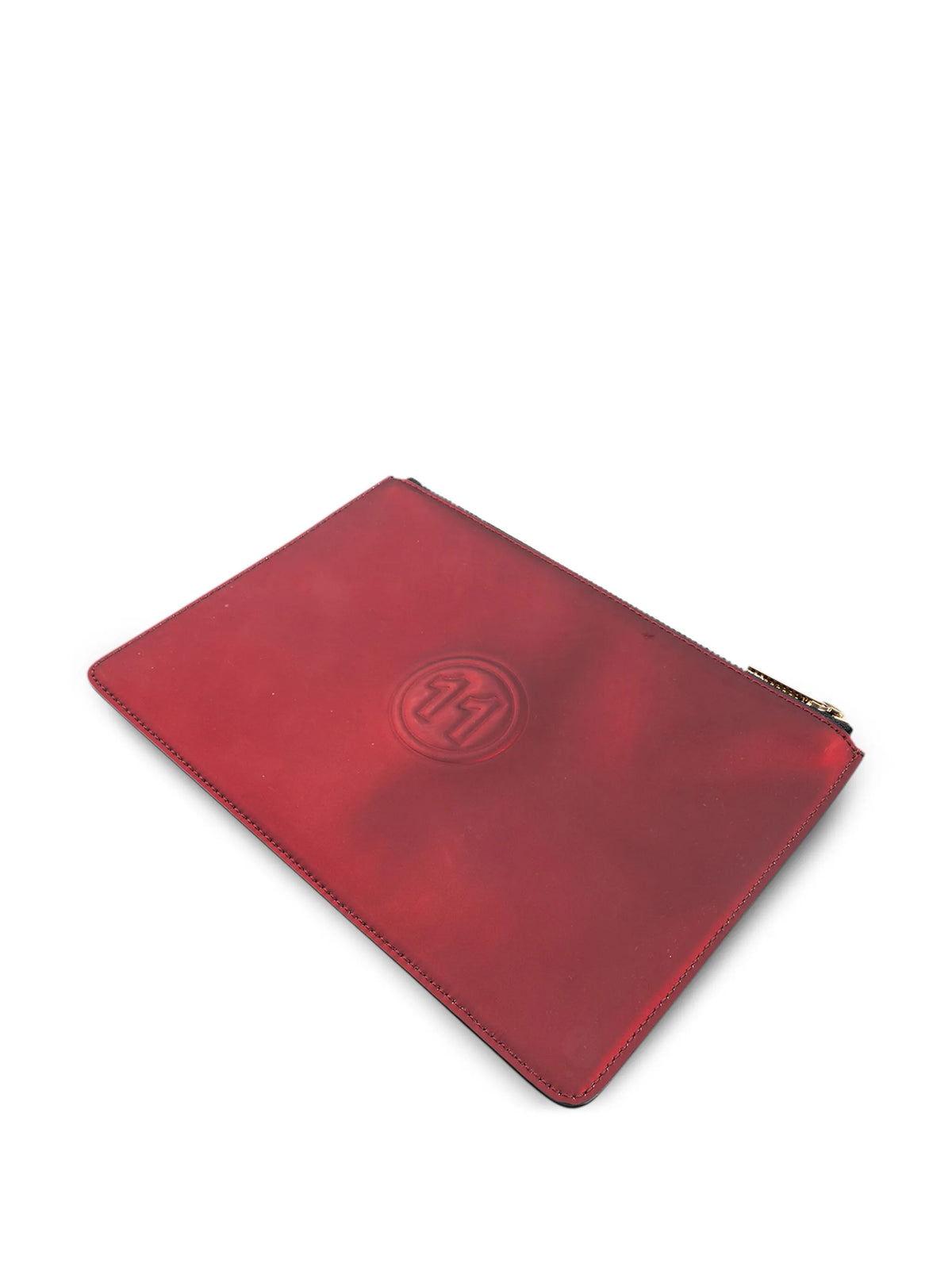 Maison Margiela bolsa de mano metalizada - Rojo - imagen 2