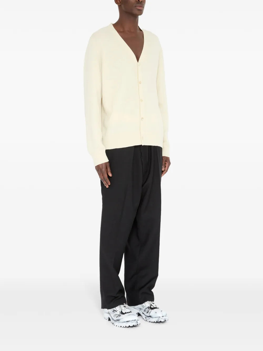 Maison Margiela cárdigan con botones - Blanco - imagen 3