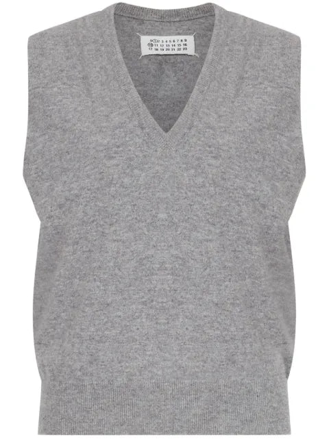 Maison Margiela chaleco con cuello vuelto - imagen 1
