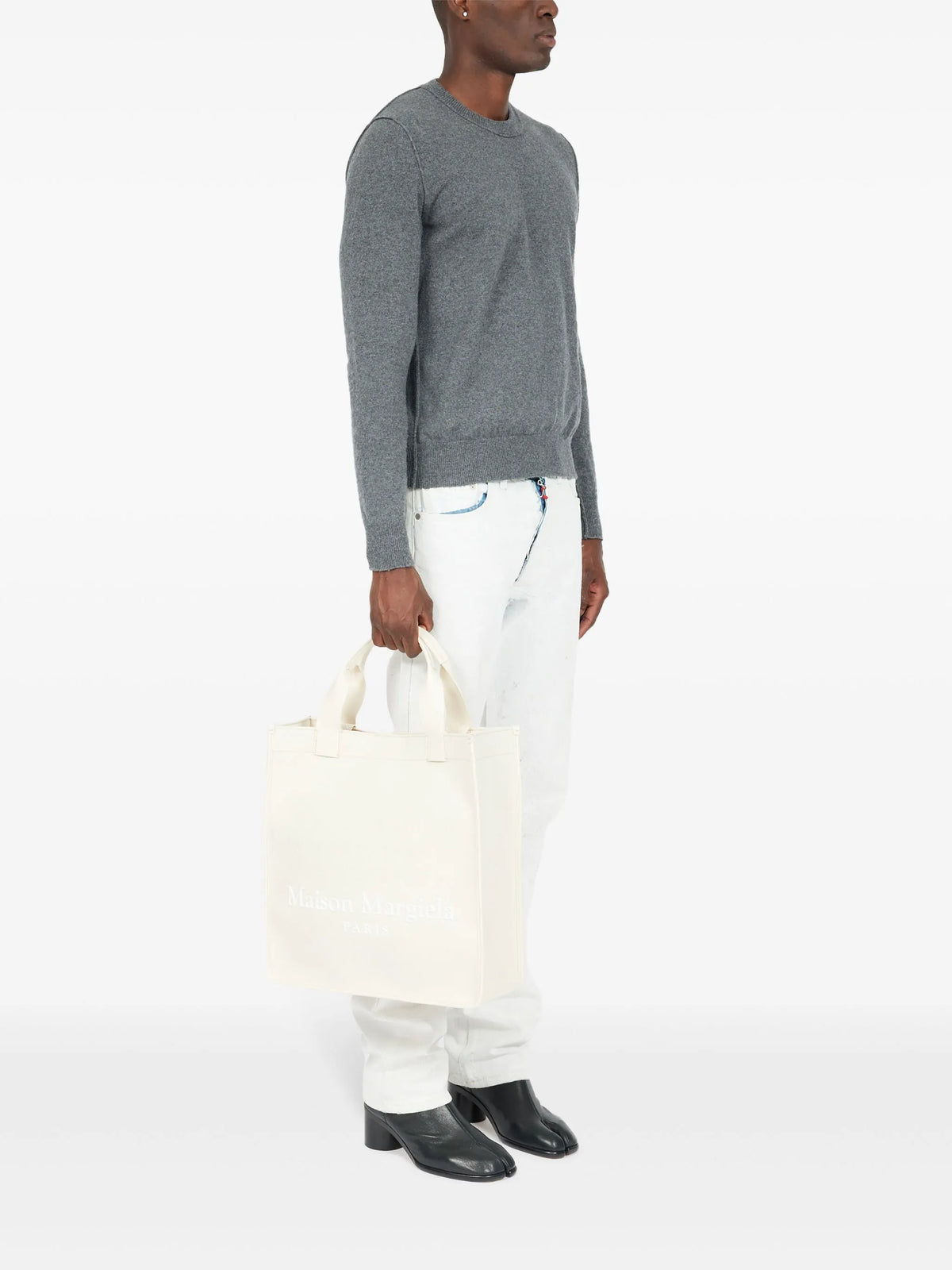 Maison Margiela bolsa de hombro Cabas Vertical - Neutro - imagen 2