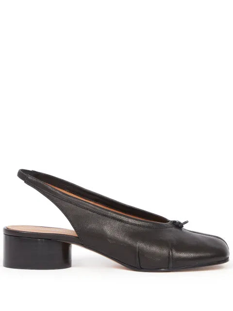 Maison Margiela zapatillas Tabi con tacón de 65mm - Negro - vista 1