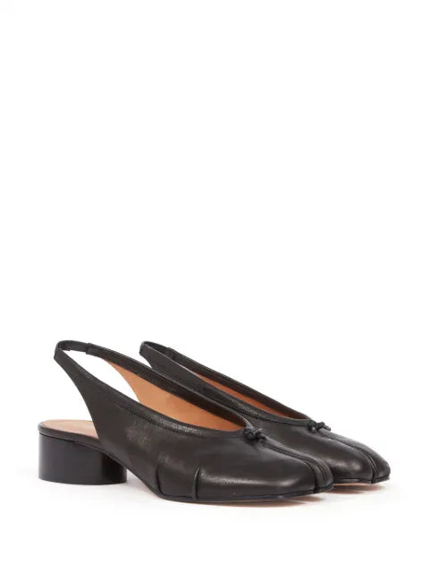 Maison Margiela zapatillas Tabi con tacón de 65mm - Negro - vista 2