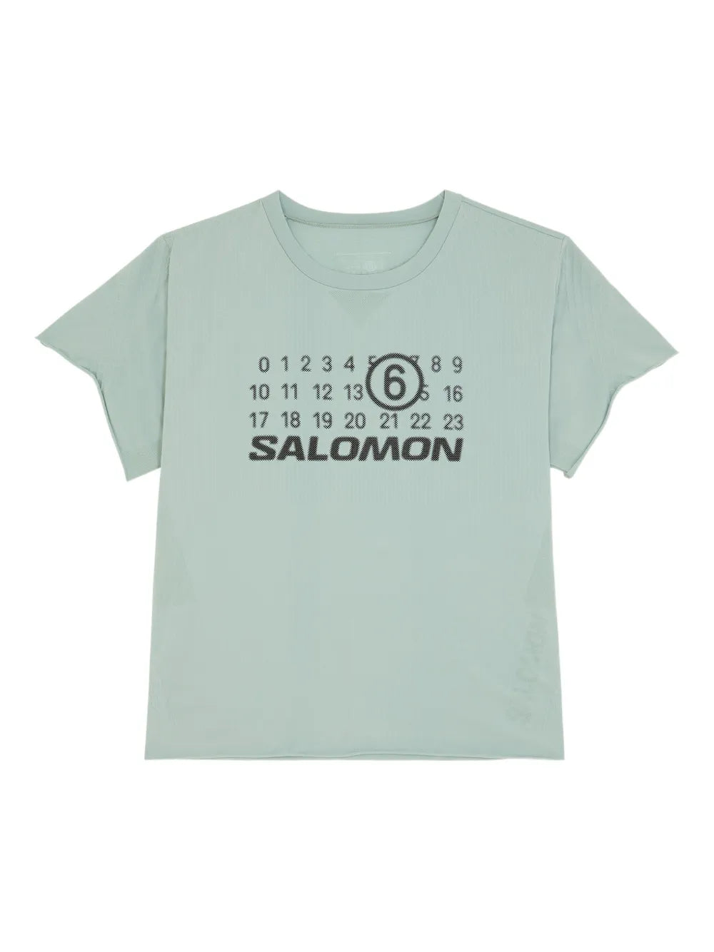 MM6 Maison Margiela X Salomon playera con logo estampado de MM6 Maison Margiela x Salomon - Verde - imagen 1