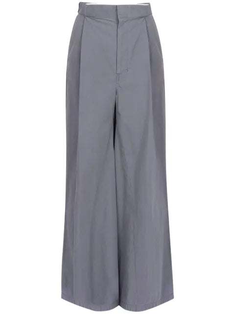 Maison Margiela pantalones palazzo con cuatro costuras - imagen 1