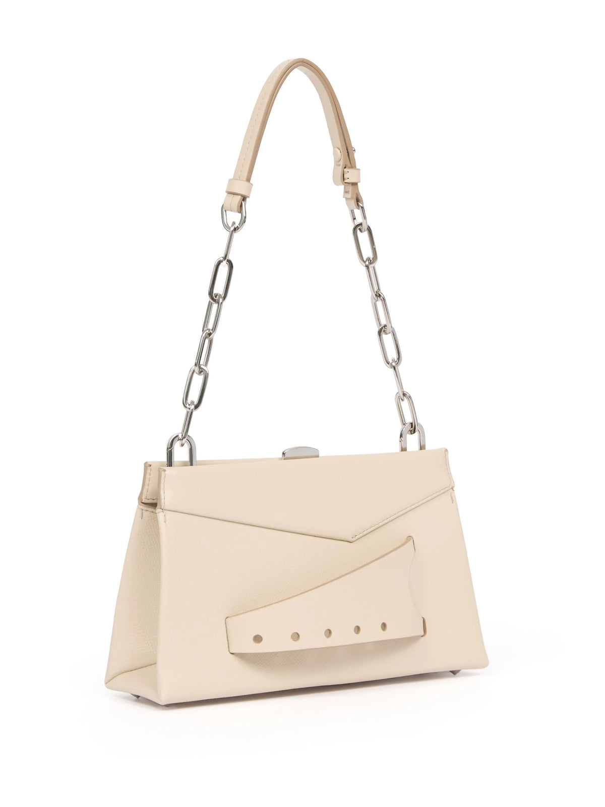 Maison Margiela bolsa de hombro Snatched pequeña - Negro - imagen 3