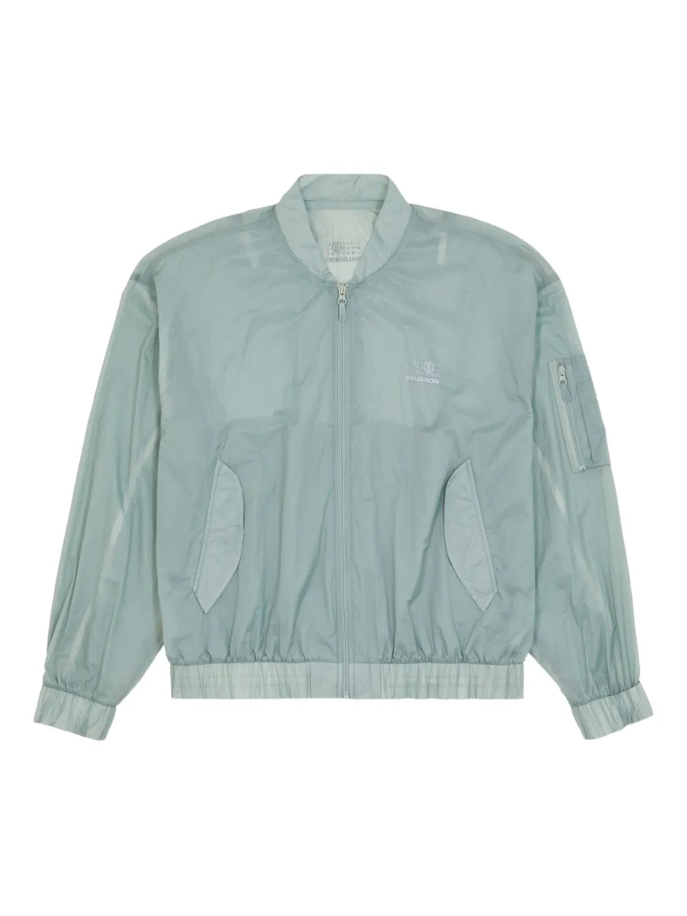 MM6 Maison Margiela X Salomon chamarra bomber con estampado de números de MM6 Maison Margiela x Salomon - Azul - imagen 1