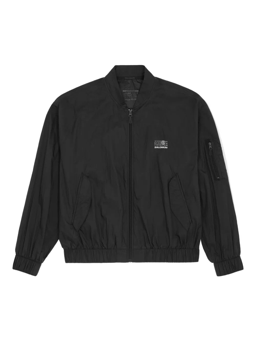 MM6 Maison Margiela X Salomon chamarra bomber con estampado de números de MM6 Maison Margiela x Salomon - Negro - imagen 1