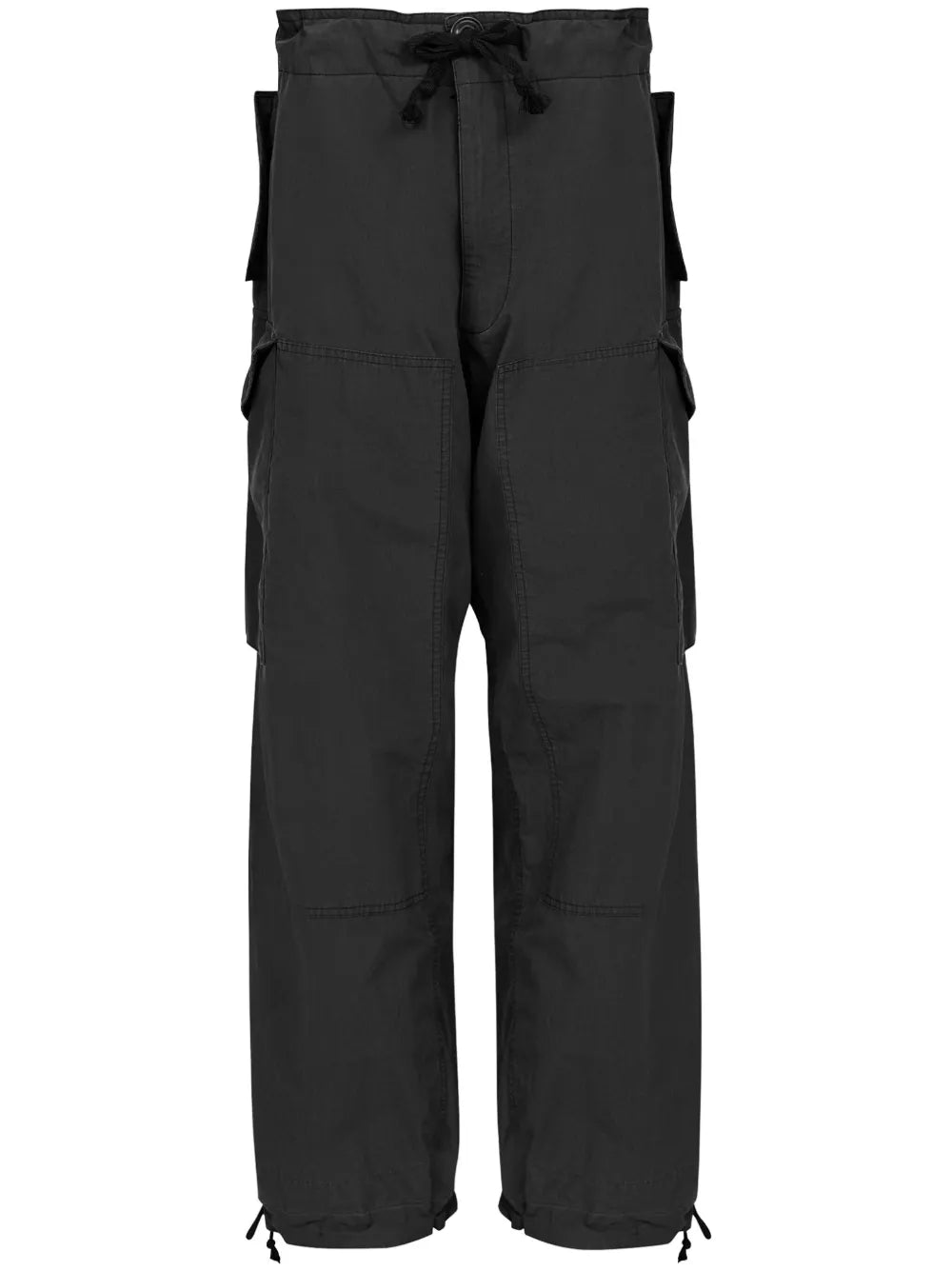 Maison Margiela pants con detalle de cuatro costuras del logo - Negro - imagen 1