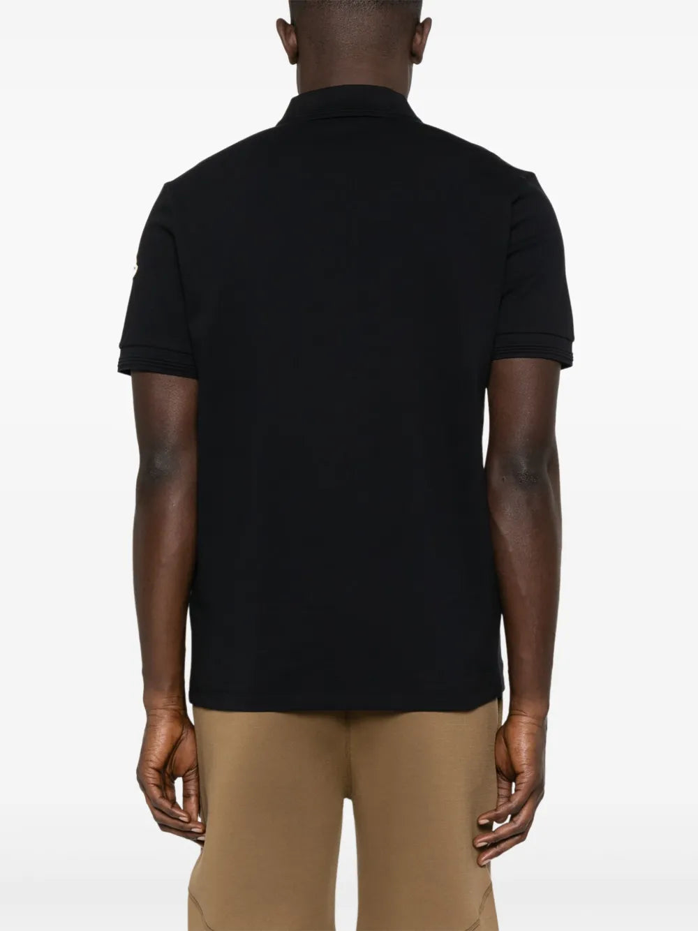 Moncler playera tipo polo manga corta