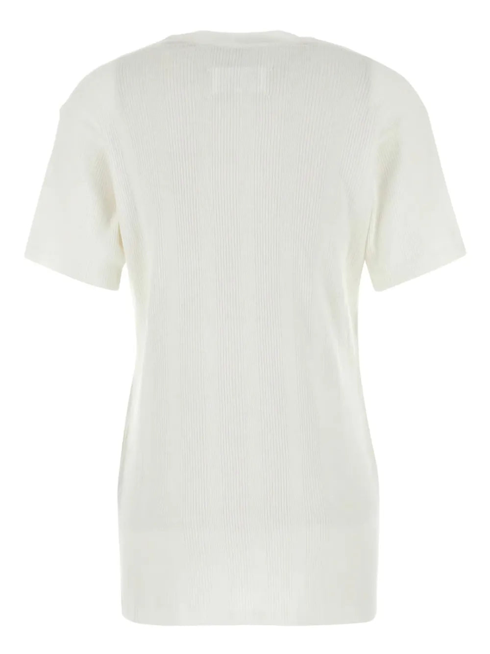 Maison Margiela playera con parche del logo - Blanco - imagen 2