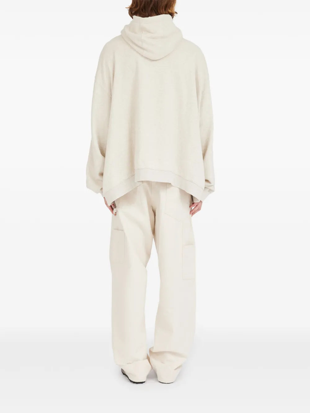 Maison Margiela hoodie con cordones - Neutro - imagen 4