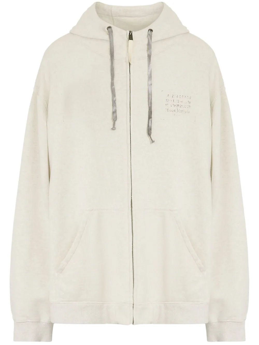Maison Margiela hoodie con cordones - Neutro - imagen 1