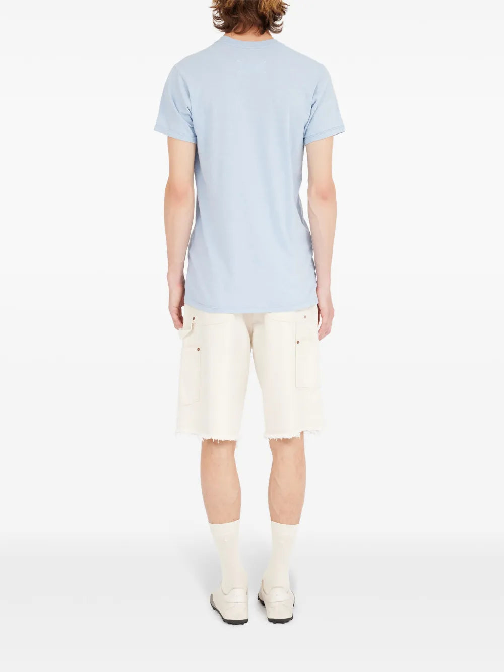 Maison Margiela playera con motivo de número - Azul - imagen 4